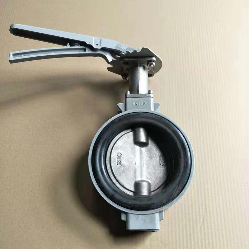 SYI铝铝合金蝶阀 对夹手柄蝶 无耳蝶阀 厂家1天津LD7阀S-10