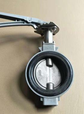 SYI铝铝合金蝶阀 对夹手柄蝶 无耳蝶阀 厂家1天津LD7阀S-10