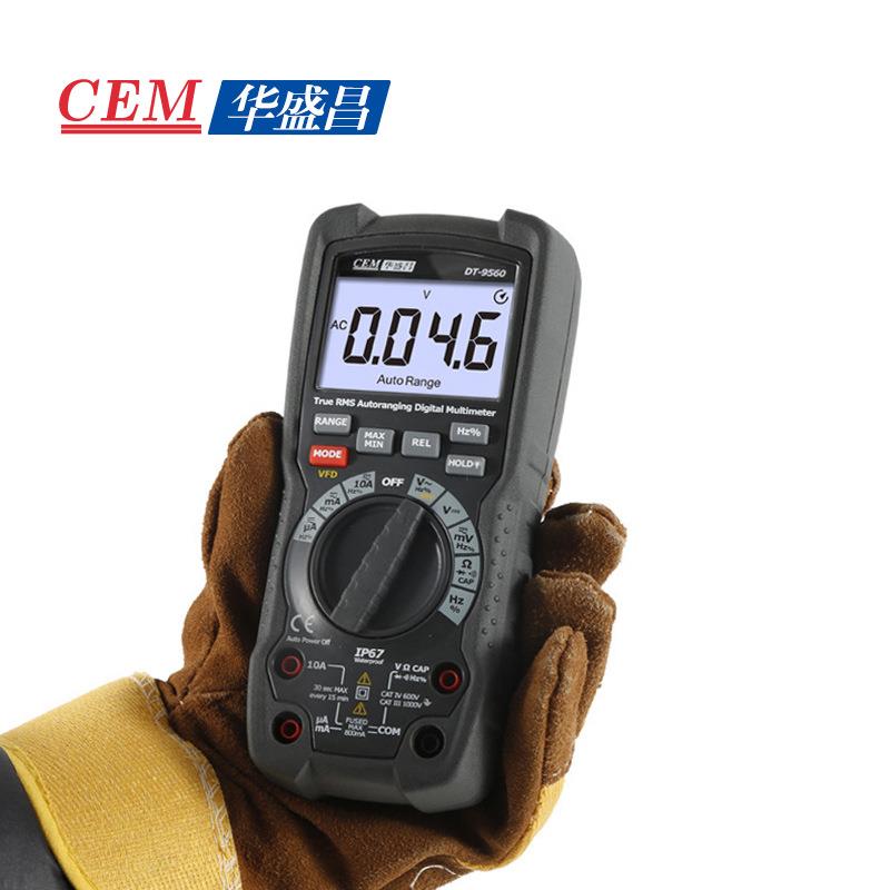 华盛表5昌(CEM)DT-9562工业精高度数字万用全自动万能表DT-960