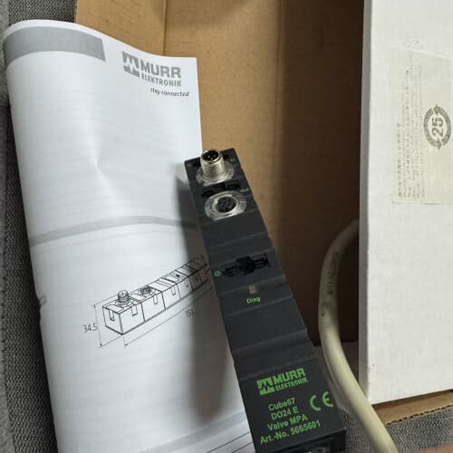 德国MURR穆尔 Cube67 DO24 E总线模块型号5