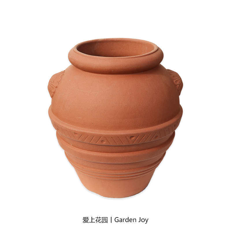 爱上花园 粗质红陶盆 钉花收口大肚坛 江浙沪皖及非偏远地区包邮,鲜花速递/花卉仿真/绿植园艺,花盆,淘宝优惠券,粉丝福利购,淘宝优惠卷