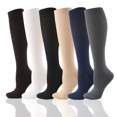 Men Compression Stockings Women Hiking Running Elastic Socks