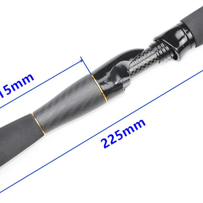 DIY马口竿筏竿冰钓竿碳素握把手3K碳布轻型手柄加兴泰轮座套装