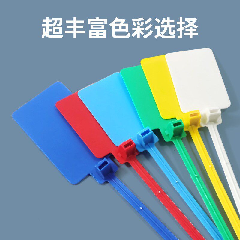 一次性封条苗木标牌塑料封条扎带防调包扣防伪防盗标签吊牌可定制