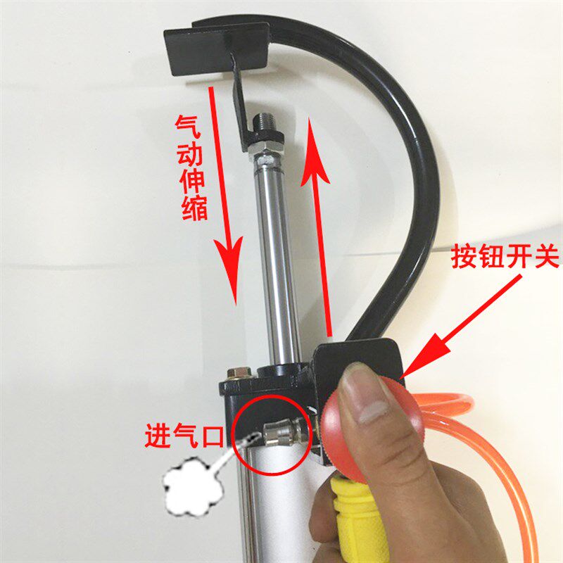 气动扒胎器 真空轮胎快速拆卸工具 机车电动车气动夹胎器机夹钳