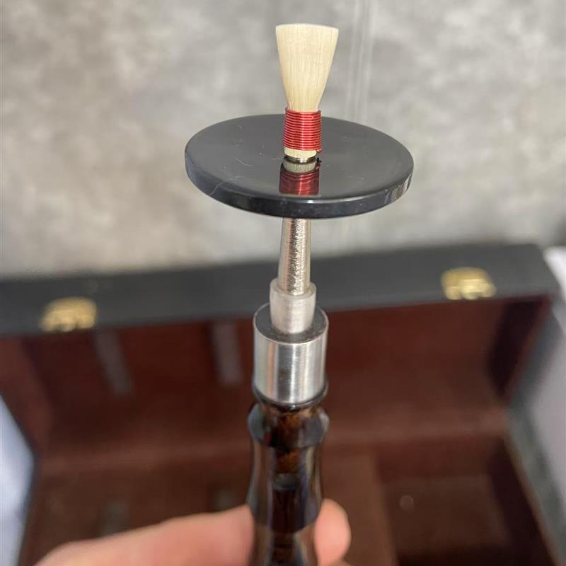 黑檀木高音小G调唢呐 精品黑檀木唢呐 小G调唢呐 高音专业唢呐