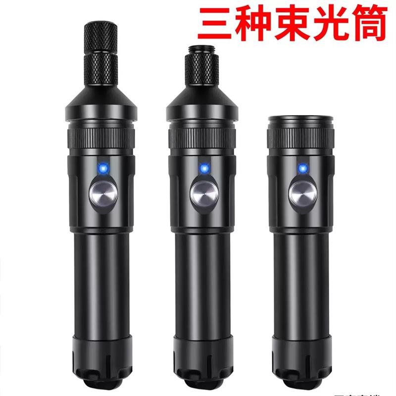 新款潜水摄影补光灯强光2000lm水下微距拍摄探索防水束光灯手电筒