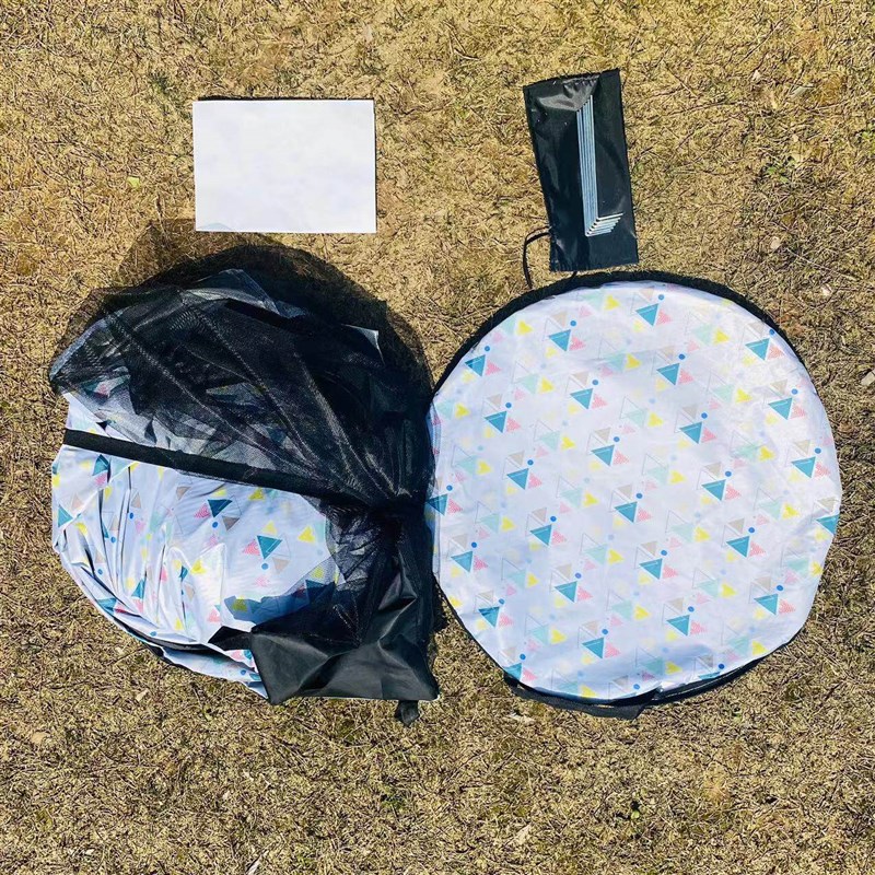 折叠秒开防晒沙滩帐篷钢材耐用防风防水轻松露营好简易帐篷旅游
