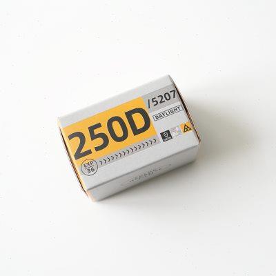 电影卷5207彩色负片 250D日光型135分装胶卷铁暗盒DX码23年新批