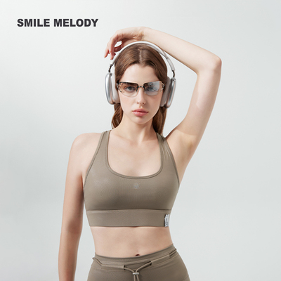 【何穗同款】Smile Melody 镂空工字BRAS中强度运动内衣健身美背