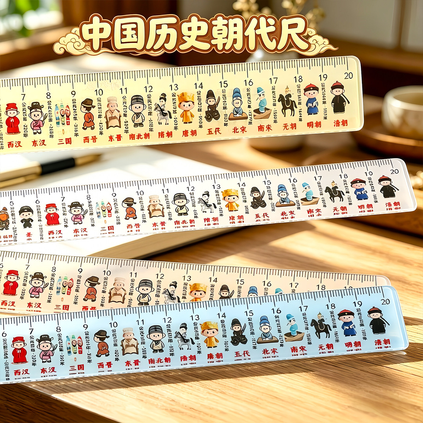 中国历史朝代时间顺序直尺