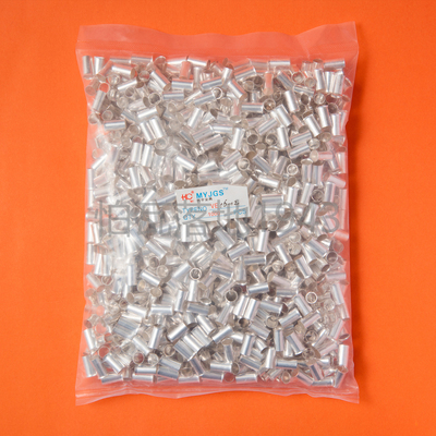 EN16-12裸铜管 管形裸端子 铜管 冷压 铜连接管GT型 1000只