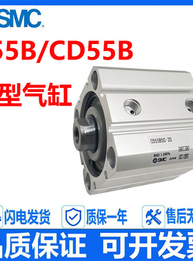SMC薄型气缸 C55B CD55B50-10/15/20/25/30/35/40/45/50/55 M M9B
