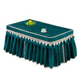 E罩4F新款 Q电炉烤火桌子罩加厚暖绒长方形电暖炉桌罩取冬季 暖F765