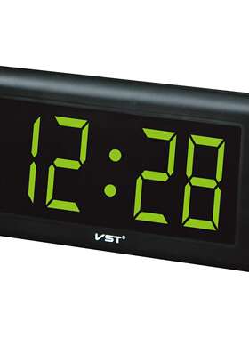 台L挂两用LD钟LEED挂钟台钟数字显钟ED大电XMQ子钟插电功能