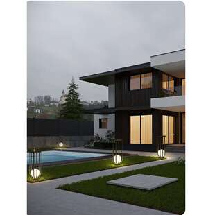 户外AjiuanB6水落地灯庭院草坪别墅露台花架灯防小公园广灯场区铁