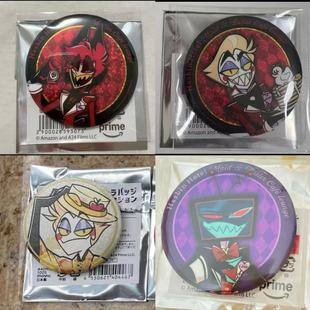 日谷地狱客栈cafe联动阿拉斯托路西法A咖正比徽章立牌小卡原袋