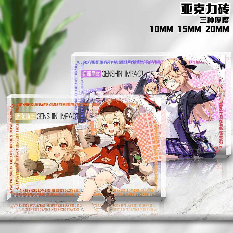 瑞辛克洛琳希格雯联动亚克力立牌首尔cafe菲谢尔周边二次元摆件女