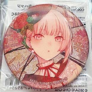 日版谷子 世界计划pjsk徽章 晓山瑞希mzk新年花後细闪吧唧赠原袋