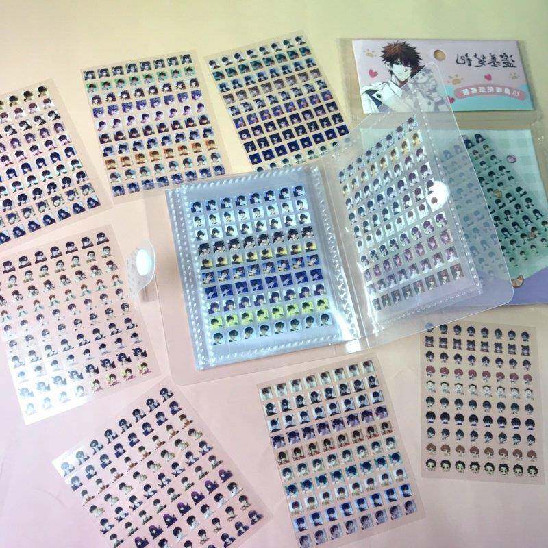 盗墓笔记小鼻嘎贴纸防水卡册吴邪张起灵周边手帐迷你指甲贴纸画