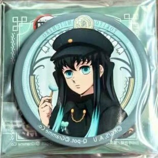 日谷散货鬼灭之刃Q-pot限定吧唧时透无一郎Q-pot联动第二弹原袋