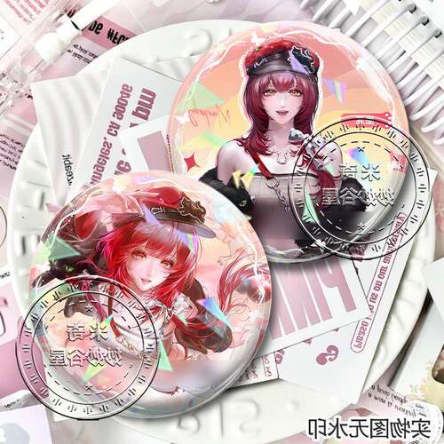 无期迷途墨菲的日常二次元精美马口铁镭射徽章装饰痛包收藏送朋友