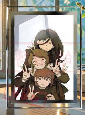 Z.A.T.O.周边ASYA游戏CG电波系小众精致谷子周边水晶相框装饰画