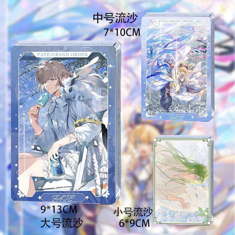 摩根命运冠位指定FGO8流沙麻将亚克力奥伯龙流麻镭射收藏桌面摆件