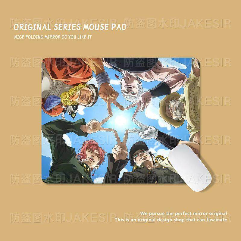 适用JOJO的奇妙冒险周边学生中号鼠标垫办公室加厚笔记本电脑键盘