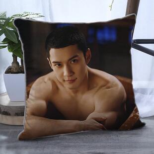 韩东君双面抱枕周边同款靠垫带枕芯DIYPP棉创意学生日礼物