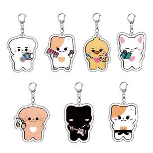 可爱卡通动漫周边钥匙扣高颜值背包小挂饰潮玩高级感学生书包挂件