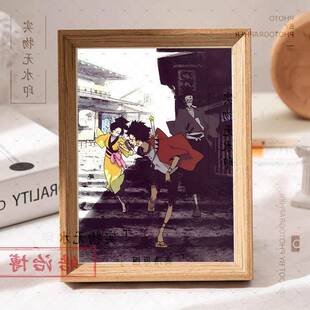 混沌武士向日葵经典日漫周边高清高颜值粉丝收藏桌面相框摆台礼物