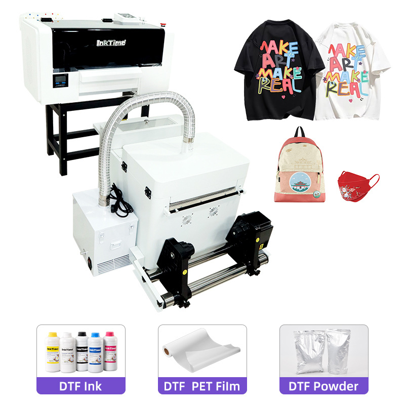 跨境专供a3白墨烫画打印机t恤热转印一体机印花机dtf printer