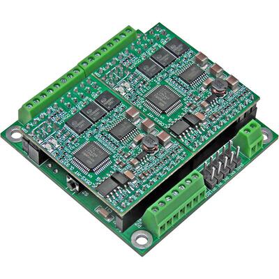 9-24V 5A双路直流无刷电机驱动模块/控制器 模拟量/脉冲/485/CAN