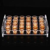 10ml无铅玻璃白酒杯 shot子弹杯酒吧ktv洋酒杯一口吞杯烈酒杯套装