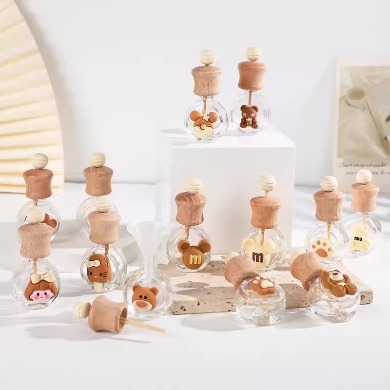 香水花露水香薰挥发瓶车内装饰