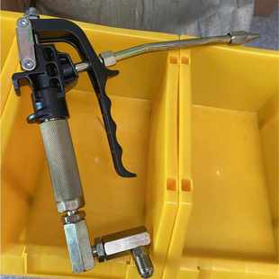 通用气动电动高压黄油机注油器万向黄油枪铝枪科拆卸不漏油枪头
