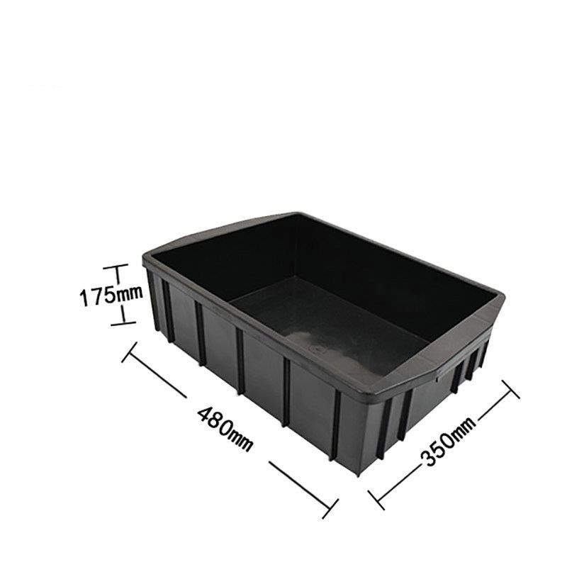 厂家480*350*175储物塑料周转箱食品塑料筐中转物流箱水箱