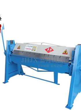 手动折边机WS-1.5*2000mm彩钢瓦不锈钢板折弯机小型折板机