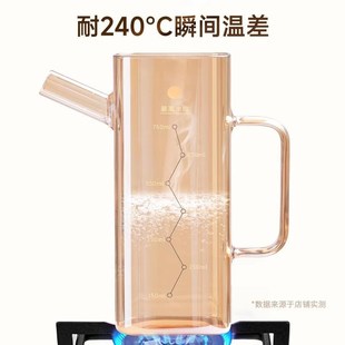 油容器 德国玻璃油壶厨房家用不挂油油瓶油罐壶酱油醋调料瓶专用装