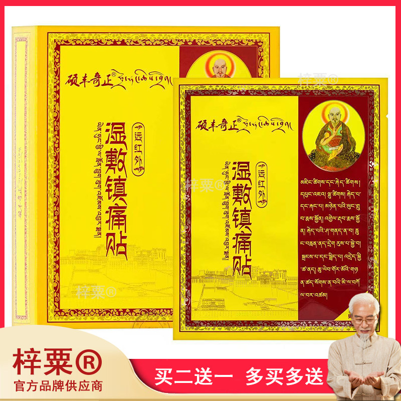 140元2盒】正品硕丰奇正湿敷镇痛贴5贴/盒风湿关节外用腰腿疼痛贴