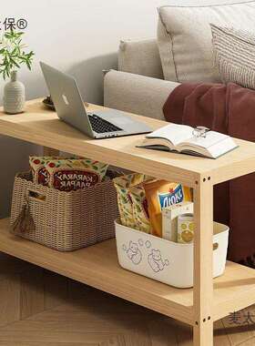 桌子置物架小卧坐简易出租室屋小户型床头柜实木小CSH茶几地收麦