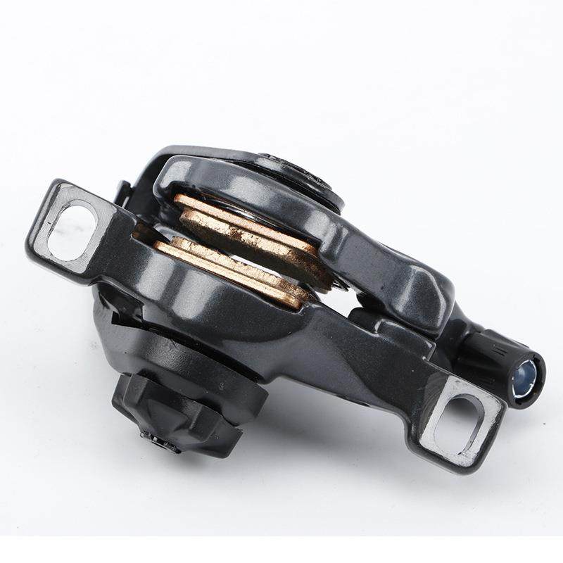 通用卡自行车双活塞驱BR-DA6S动钳夹边动器山地车双驱碟刹夹器线