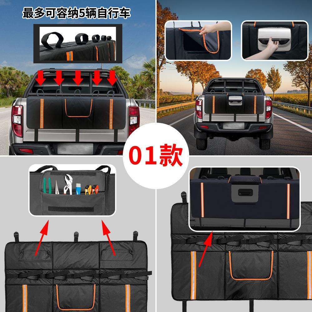 跨境亚马自行车保逊垫皮车卡车尾门载骑行装备护自906行车垫