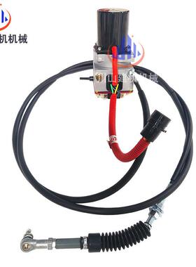 挖掘机配件E320V10加3306-L单线XJH自动油马达油门电机10-0097092