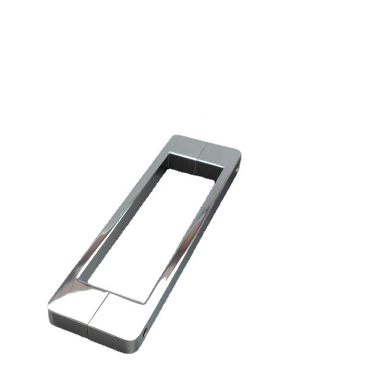 出口YSL-007拉手玻璃方管拉手浴房不锈钢丝玻璃门拉手拉推拉门把