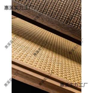 天贴然编剑麻黄麻藤编料衣柜门饰面材面装麻编材料饰麻吊顶编装修