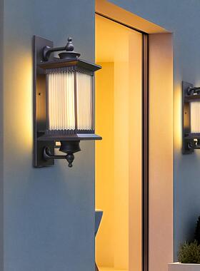 中式花园别墅壁灯户外防过道走廊台庭外院室大门JZW阳水装饰防水