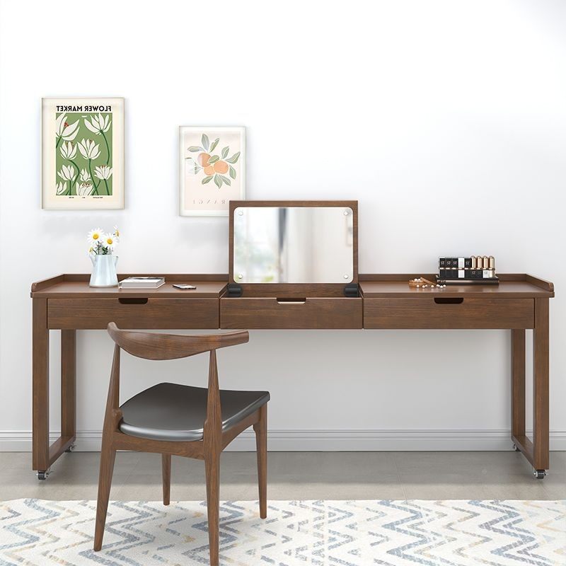 实跨床妆人台书桌QPQ一体书移动桌懒设计家用多功能卧室化妆木桌,住宅家具,电脑桌,淘宝优惠券,粉丝福利购,淘宝优惠卷