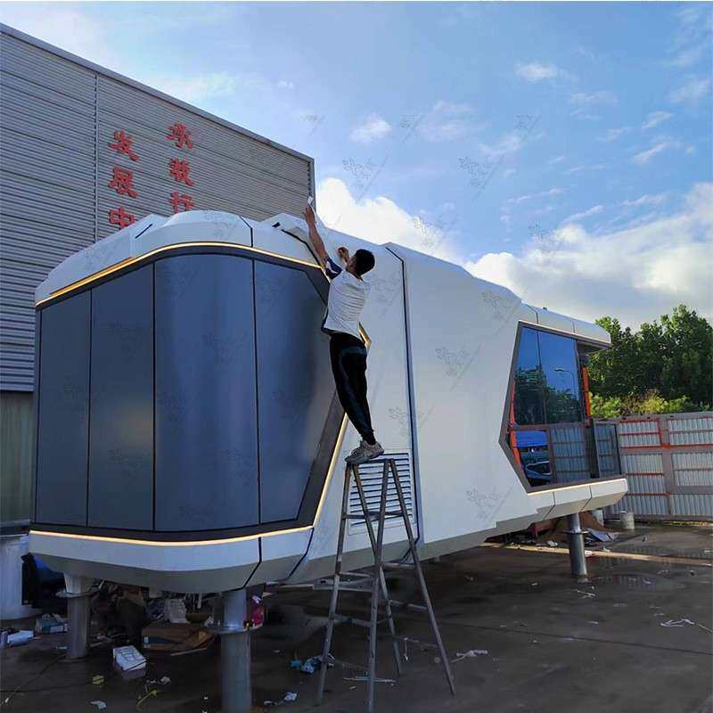 网红移动景观太空舱民房宿露星空玻璃房山酒店林营CL082501天地装